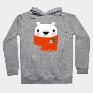 Festive Polar Bear Hoodie